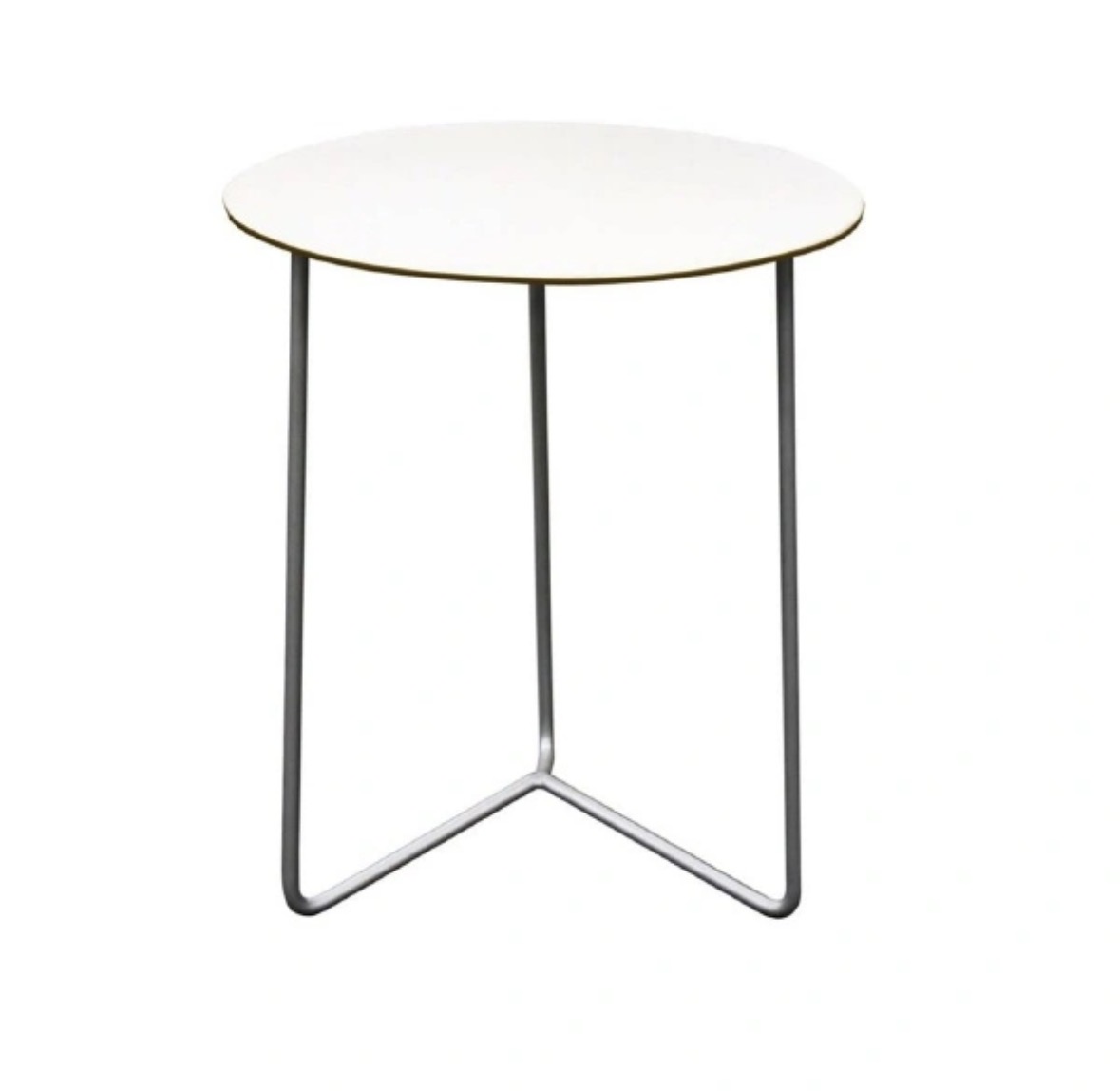 Bord HIGH TECH 60 med vit bordsskiva