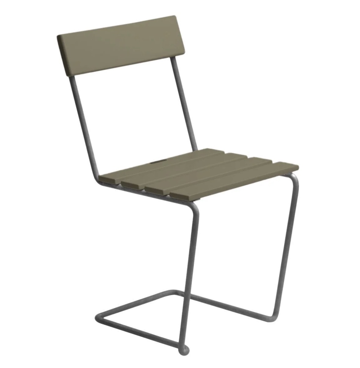 Chair No.1 in OAK LIGHT GREEN