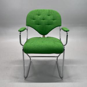 Karmstol SAM med ny kuddsats från DUX i tyg LS Rami