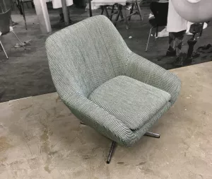 Snurrfåtölj 1970-tal H-A