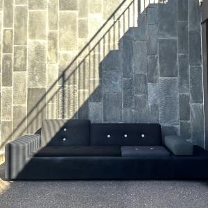 Polder soffa XL med ny ullklädsel