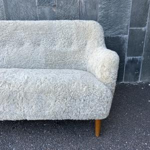 Soffa Samsas i fårskinn Moonlight