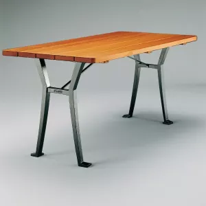 Bord LESSEBO i mahogny eller ek