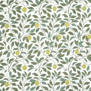 Tryckt tyg CITRUS LIMON