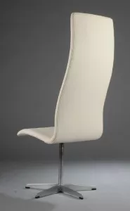 Omklädsel av stol OXFORD Hög i tyg eller skinn