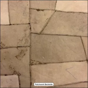 Fårskinn Patchwork med flera färgval