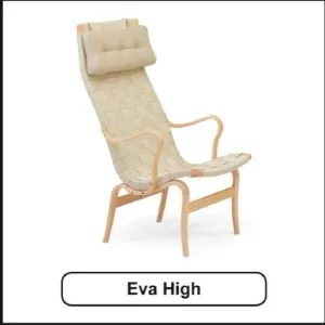 Nackkudde i ulltyg till BRUNO MATHSSON fåtöljer