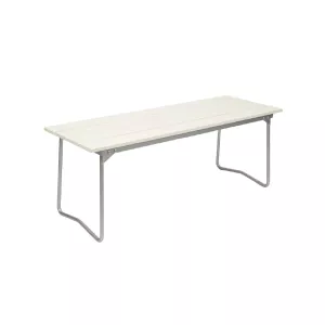 Bänk 8 EK VIT 110x40 cm