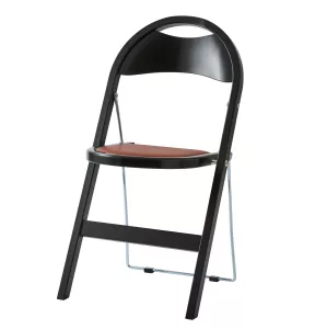 Fällstol BERN med skinnsits