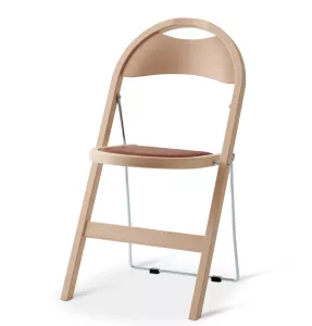 Fällstol BERN med skinnsits