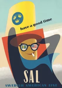 Travelposter 70x100 HAVE A GOOD TIME