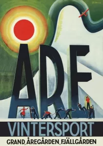 Travelposter 70x100 ÅRE VINTERSPORT