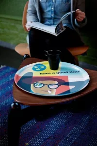 Bricka 40 cms HAVE A GOOD TIME