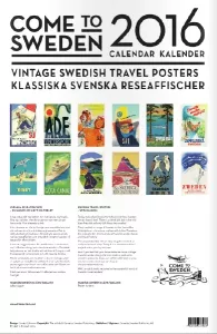 Come to Sweden kalender 2016