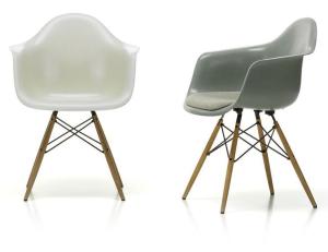 Eames karmstol DAW Fiberglass