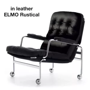 Kuddsats KARIN i skinn Elmo Rustical