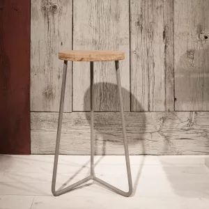 Tre-bent pall V-1 63 cms teak