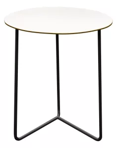 Bord H-TECH 60 med vit bordsskiva