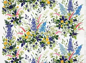 Handtryckt tyg LÖJTNANTSHJÄRTA