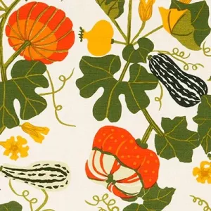 Handtryckt tyg PUMPOR