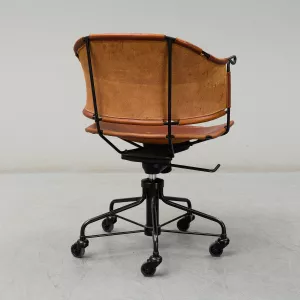 SHERIFF arbetsstol i läder