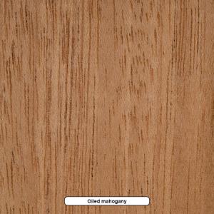 Stol DOVER oljad mahogny