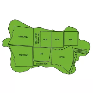 Andra sortering Skinn ELMO Tique