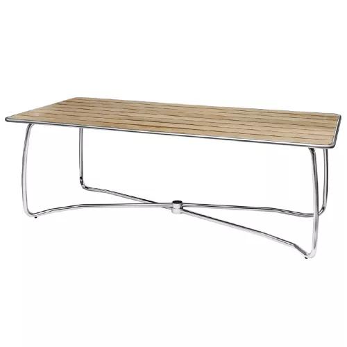 Bord SPRING i teak 220 x 100 cm