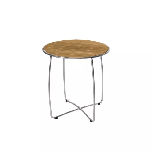 Cafebord SPRING i teak 70 cm:s