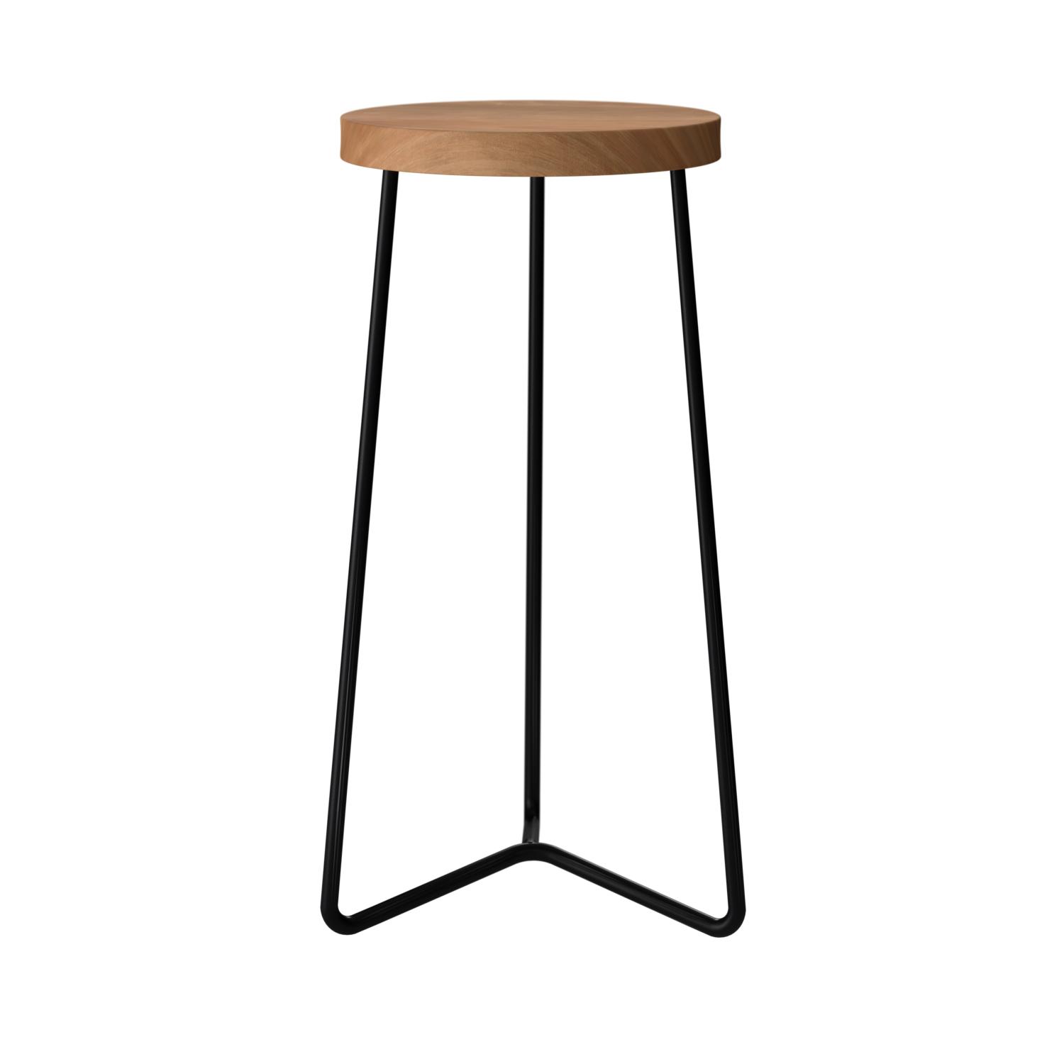 Tre-bent pall V-1 63 cms TEAK