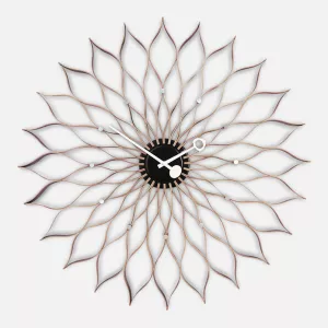 Sunflower clock Birch