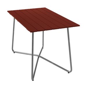 Bord B25A 120x70 EK MÖRKRÖD