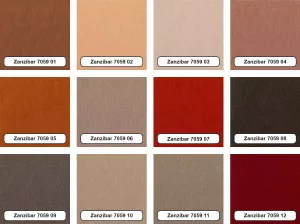 tyg VESCOM Zanzibar mohair