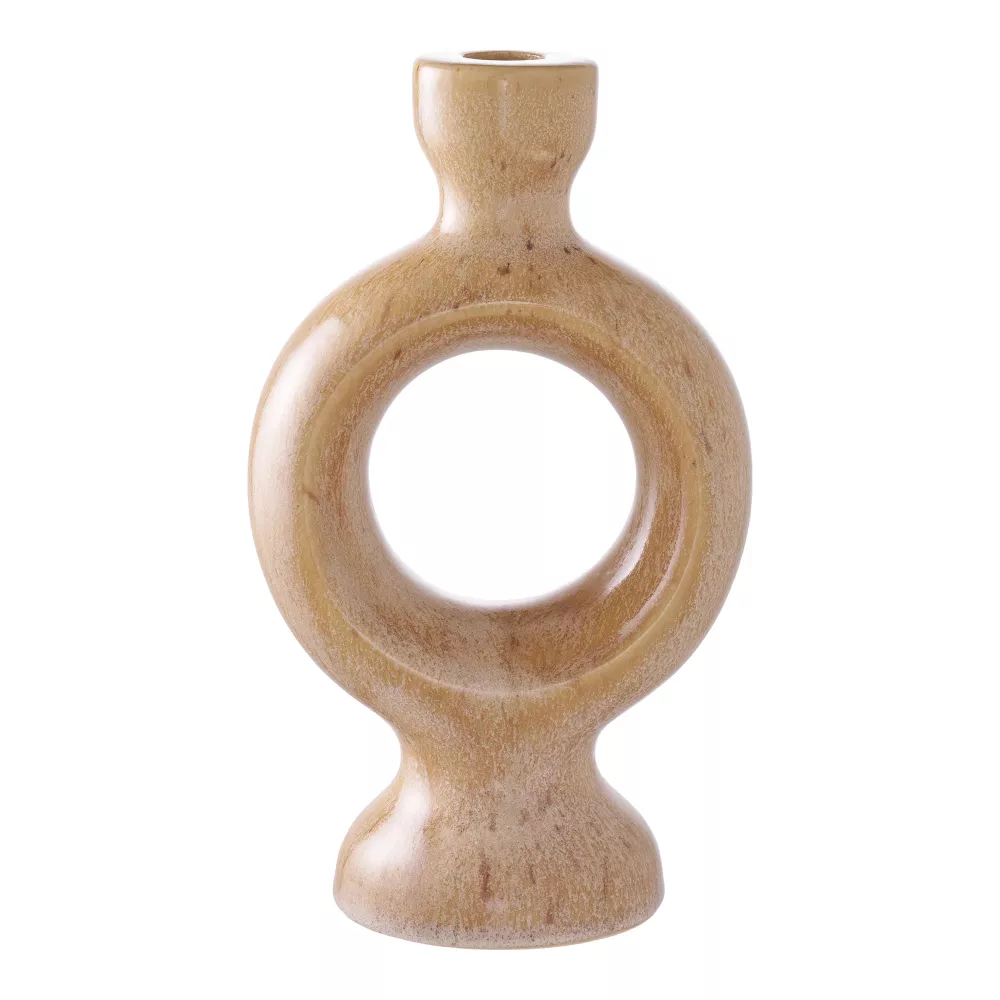 Candleholder in ceramic