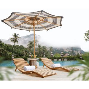 Arieta Teak Sunlounger