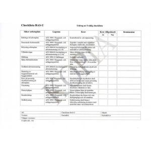 Protokoll BAS-U Fasadarbeten