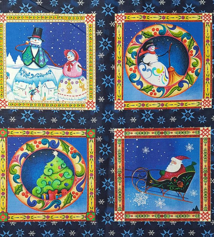 Quilters Christmas (1 panel 120 kr) Nu 36 kr