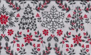 Holiday Flourish - Snow   260 kr/m