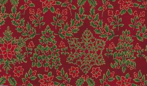 Holiday Flourish - Snow  260 kr/m