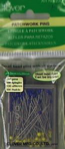 Knappnålar från Clover