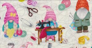 Sew Many Gnomes  250 kr/m