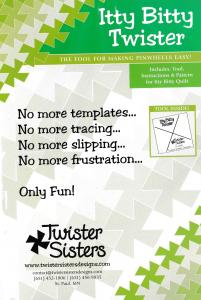 Itty Bitty Twister 2,5" square