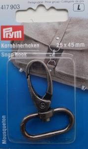 Karbinhake matt silver