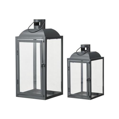 Polly Lykta Grön/Grå Stor