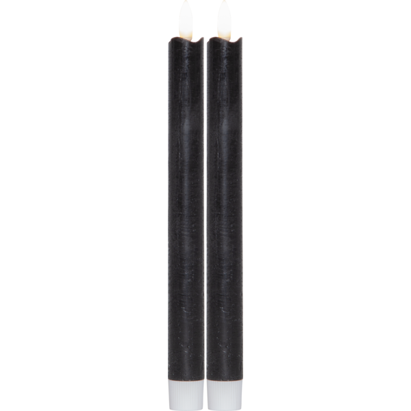 Flamme Flow Antikljus LED Svart