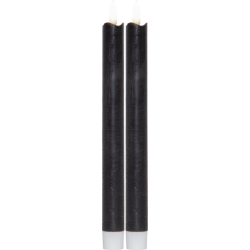 Flamme Flow Antikljus LED Svart