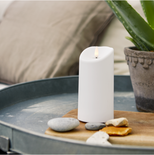 Flamme Blockljus Led