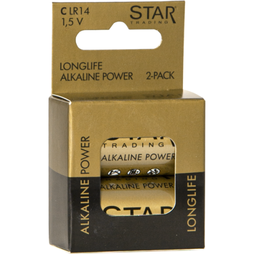 Batteri C 1,5V Power Alkaline