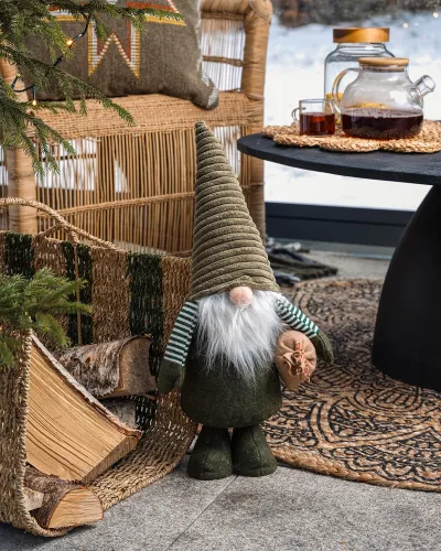 Novelia Dekorationstomte Grön