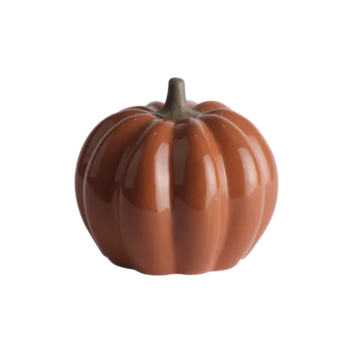Pumpa Dekoration Mörkorange Small